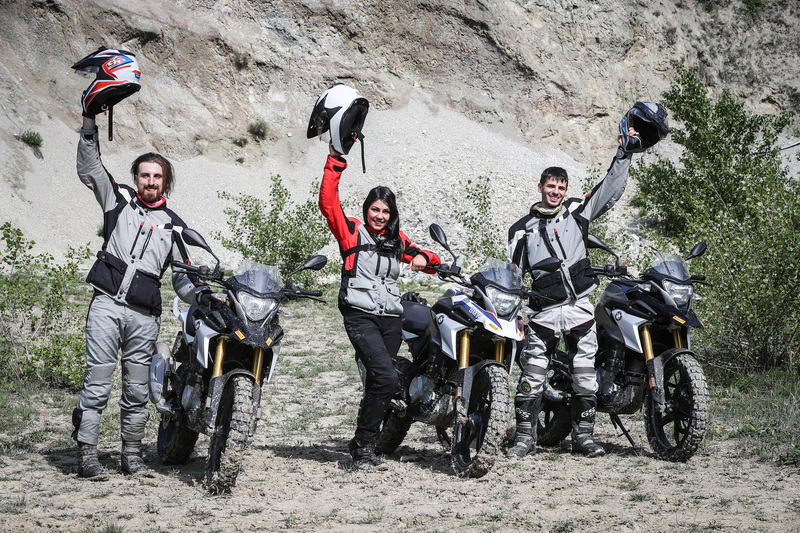 Il GS Rookie Team a fine giornata