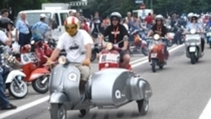 Grande successo dei Vespa World Days 2007