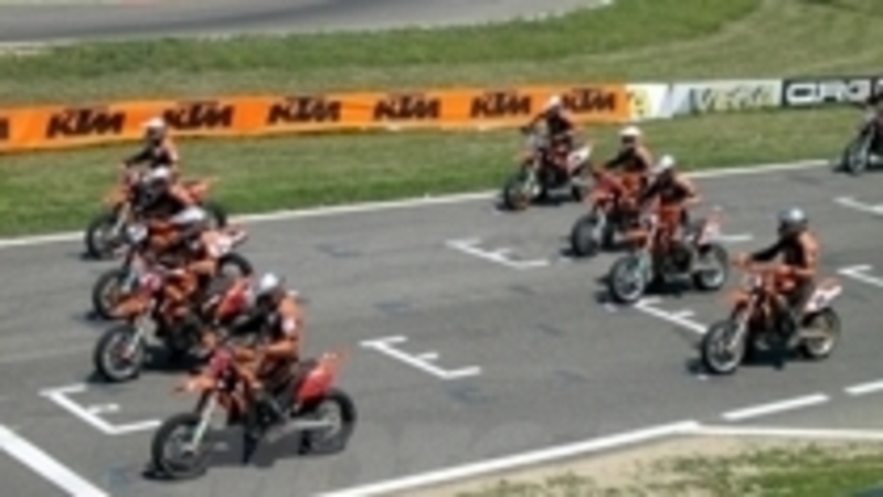 La quarta prova del Trofeo KTM Supermoto lo scorso week end a Ottobiano