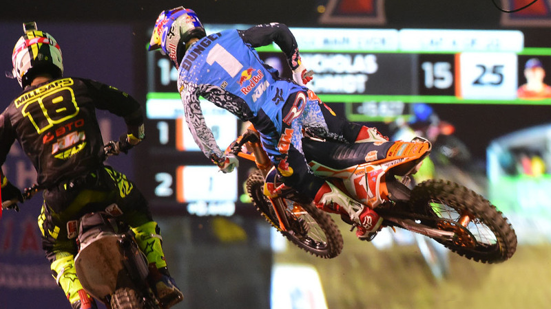 AMA Supercross Round 3, Anaheim-II: Irresistibile Dungey