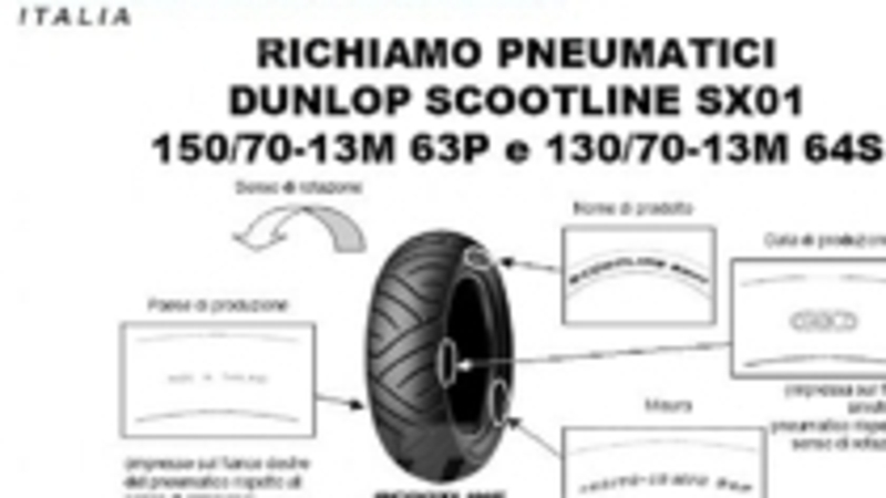 Dunlop Scootline SX01(150/70-13M 63P e 130/70-13M 64S)