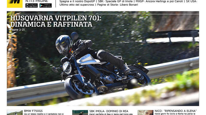 Magazine n&deg; 336, scarica e leggi il meglio di Moto.it 