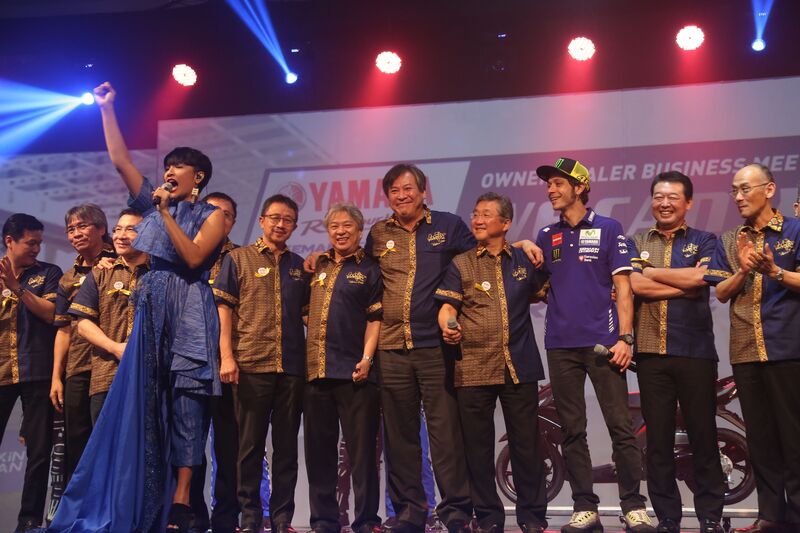 Valentino Rossi in &quot;tour&quot; in Indonesia