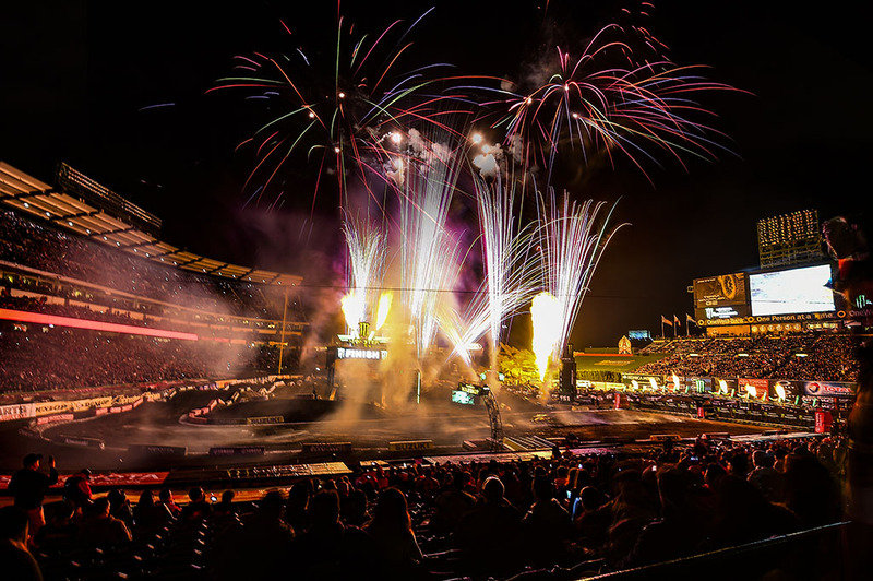 Supercross. Le foto pi&ugrave; belle di Anaheim 2