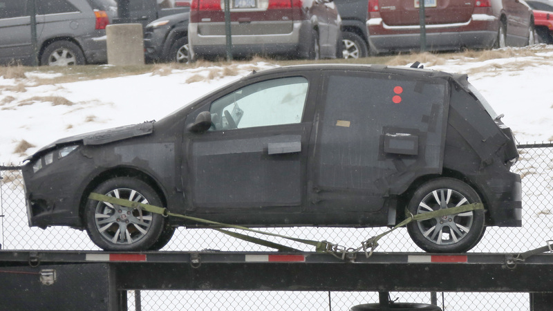 Nuova Fiat Punto: le prime immagini del muletto!