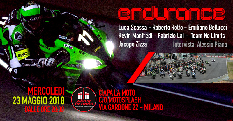 Endurance, una serata da Ciapa la Moto all&#039;insegna delle corse