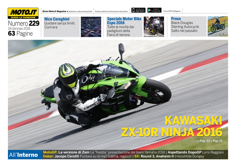 Magazine n&deg;229, scarica e leggi il meglio di Moto.it 