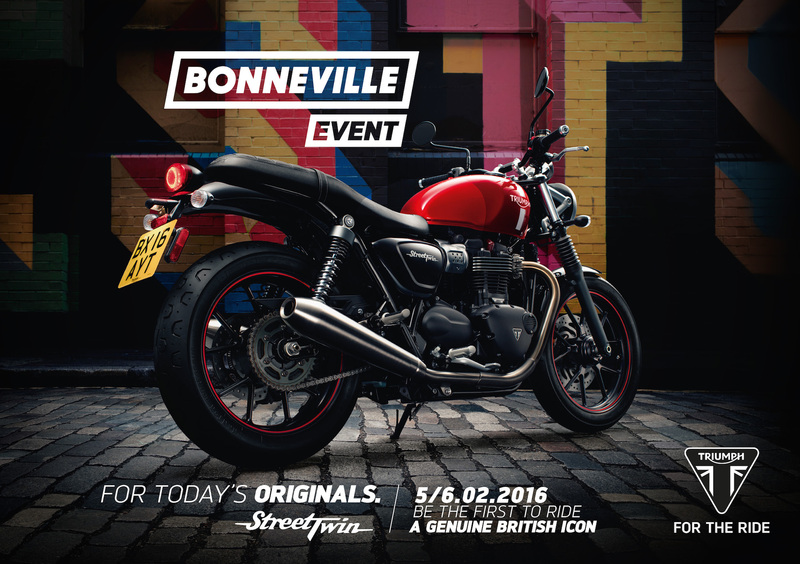 Triumph Street Twin: open day il 5/6 febbraio