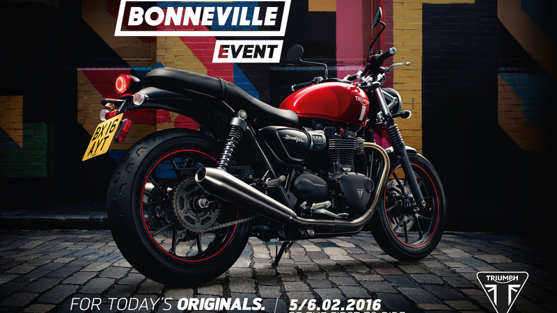 Triumph Street Twin: open day il 5/6 febbraio