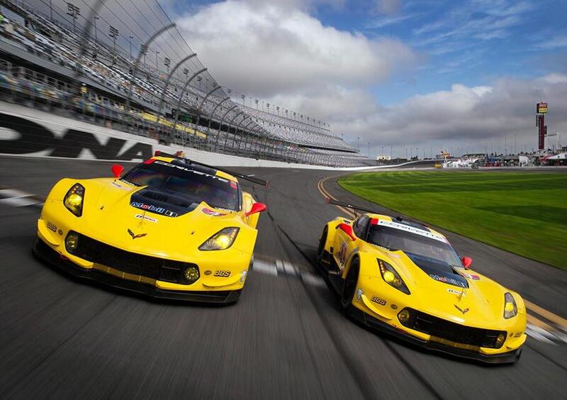 Avvincentissimo il duello tra le due Corvette nella classe GTLM