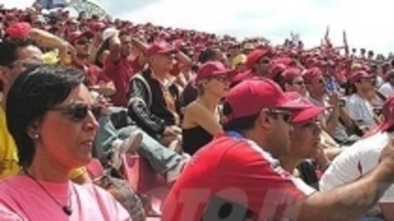 Tribuna Ducati al Mugello