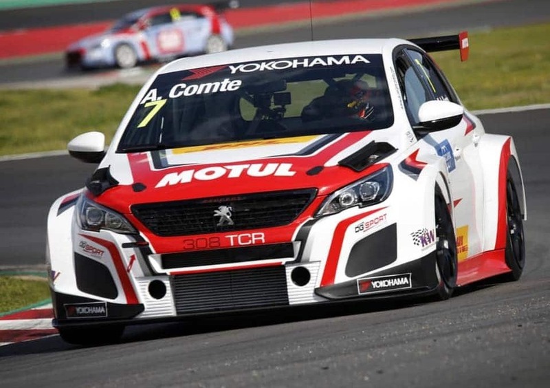 Aur&eacute;lien Comte regala il primo oro alla Peugeot 308 TCR in gara 2