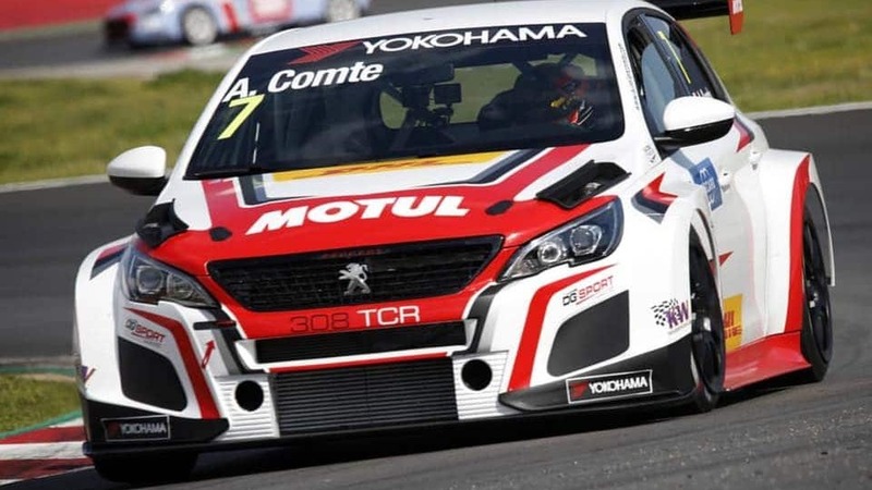 Aur&eacute;lien Comte regala il primo oro alla Peugeot 308 TCR in gara 2