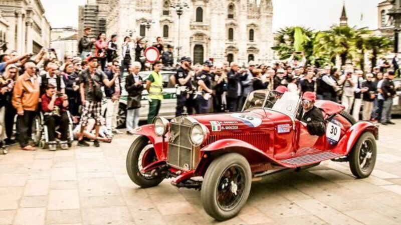 Mille Miglia 2018: trionfo Alfa Romeo con onore al Museo storico di Arese [video]