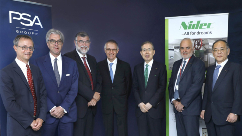 Nasce &quot;Nidec-PSA emotors&rdquo;, la joint venture per motori elettrici
