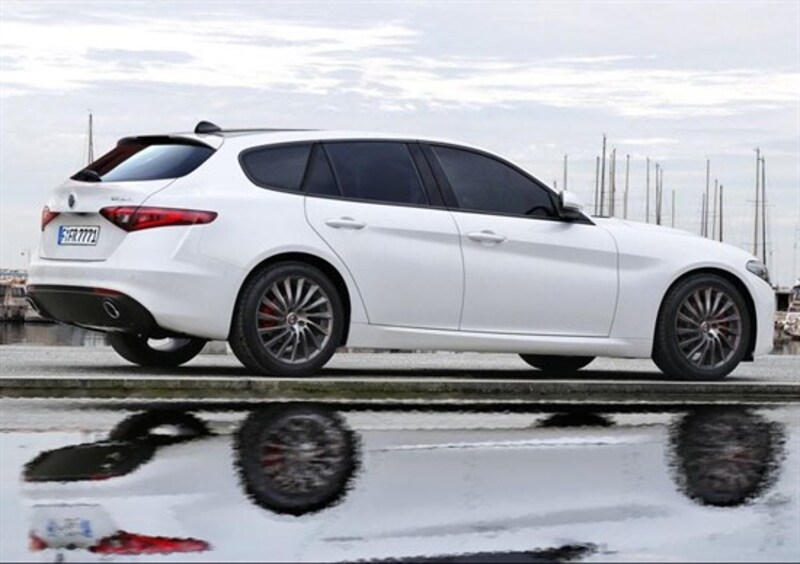 Il rendering della Alfa Giulia Wagon: un progetto accantonato da FCA