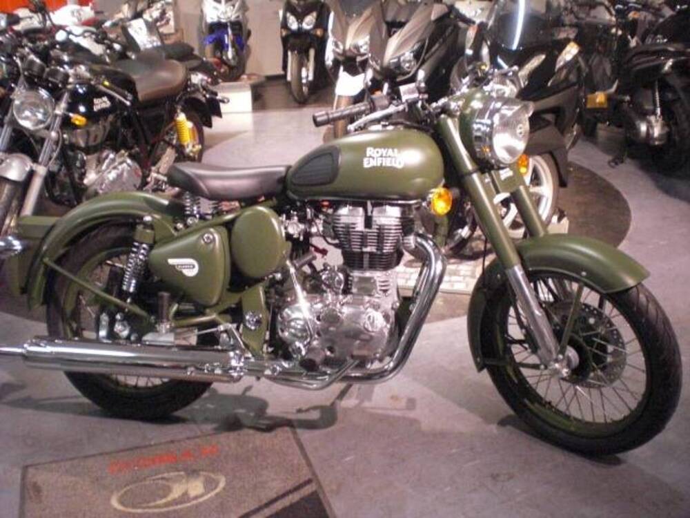 Royal Enfield Bullet 500 Classic EFI - Battle Green (2011 - 16) (2)