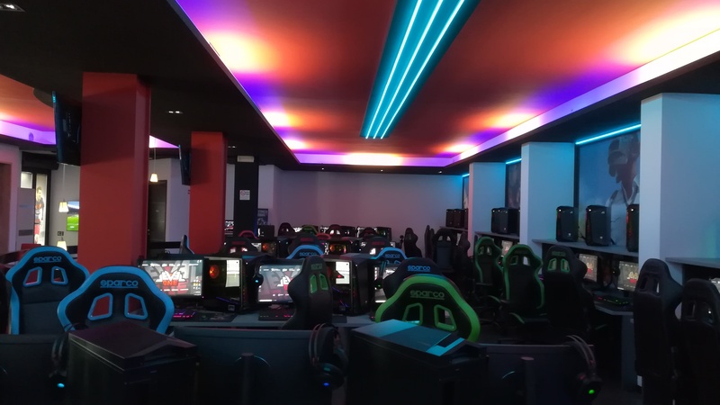Samsung eSport Palace, Bergamo e simracing