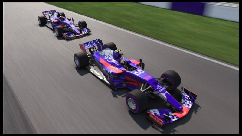 F1 2017 eSport, Giglioli sul podio del GP di Spagna