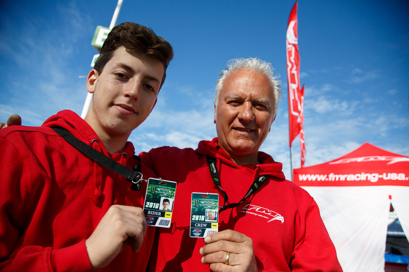 Lorenzo con Mauro Raitieri