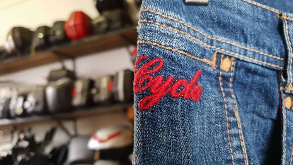 Jeans Donna Cycle Blu Tg 30 (4)