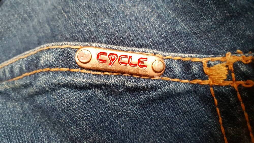 Jeans Donna Cycle Blu Tg 30 (8)