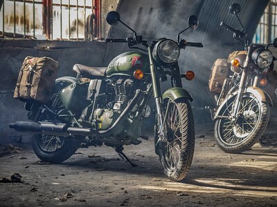 Royal Enfield Pegasus, edizione speciale (da paracadutista) della Classic 500