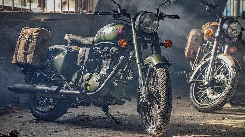 Royal Enfield Pegasus, edizione speciale (da paracadutista) della Classic 500