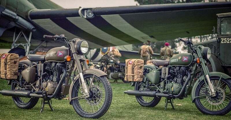 Royal Enfield Pegasus, edizione speciale (da paracadutista) della Classic 500