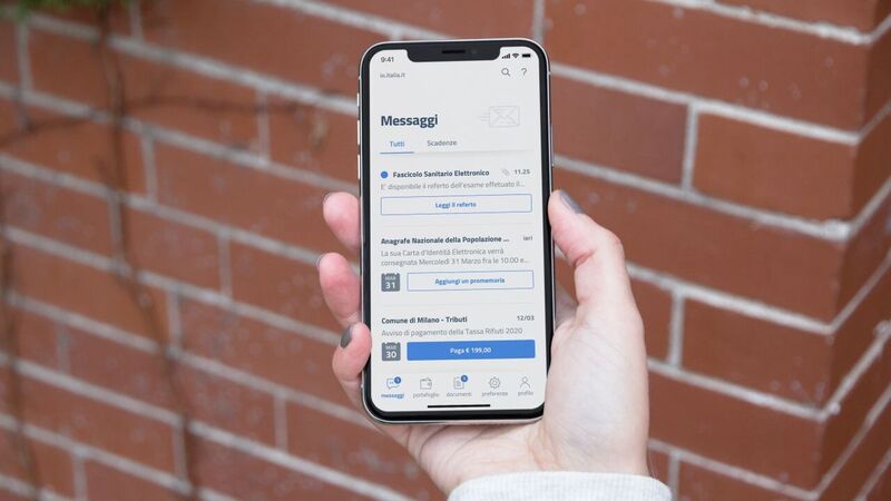 Multe e bollo si pagheranno con IO, l&#039;app smartphone per tutti i servizi pubblici
