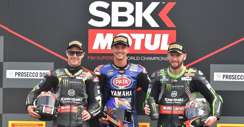 SBK 2018. Van der Mark si impone in Gara-1 a Donington