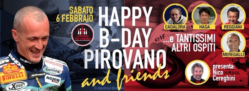 &quot;Happy B-Day Pirovano&quot; da Ciapa la Moto