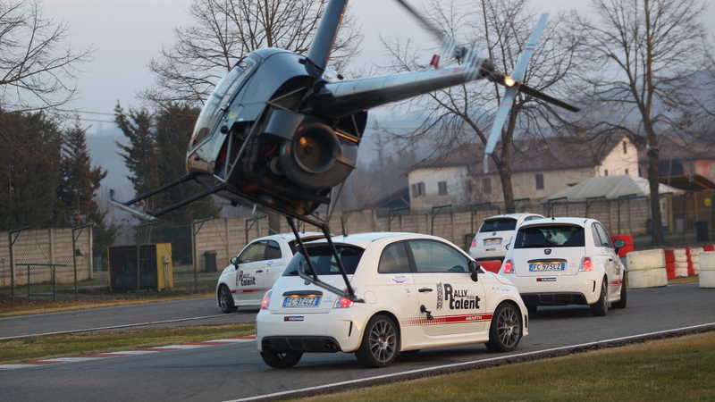 Rally Italia Talent: una giornata sull&#039;Abarth 595 Competizione [Video]