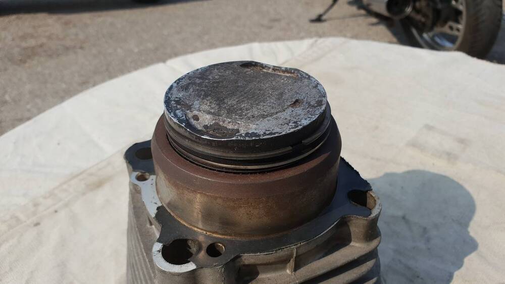 Cilindro con pistone Harley Sportster 883 1992 Harley-Davidson (5)