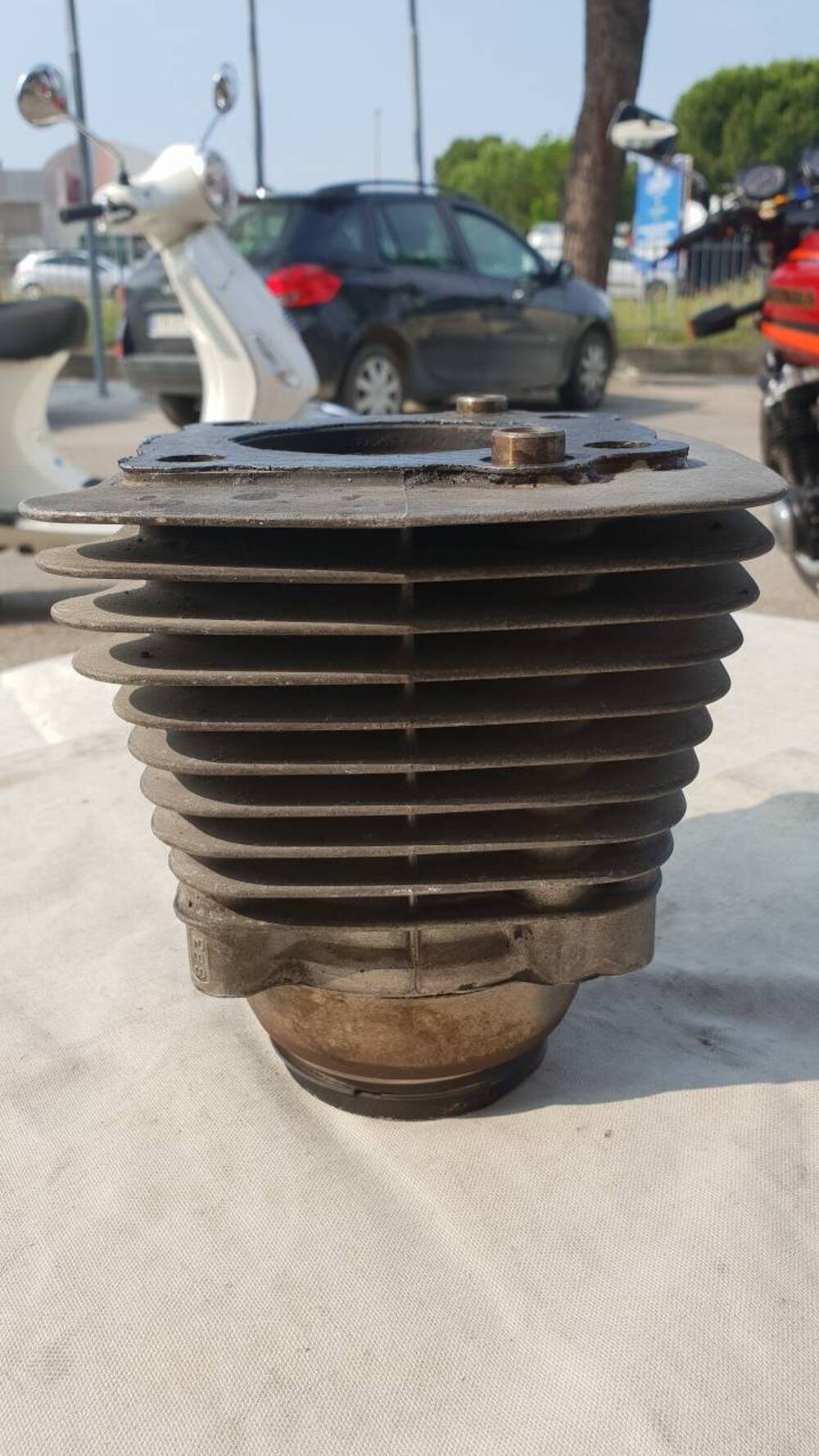 Cilindro con pistone Harley Sportster 883 1992 Harley-Davidson (4)