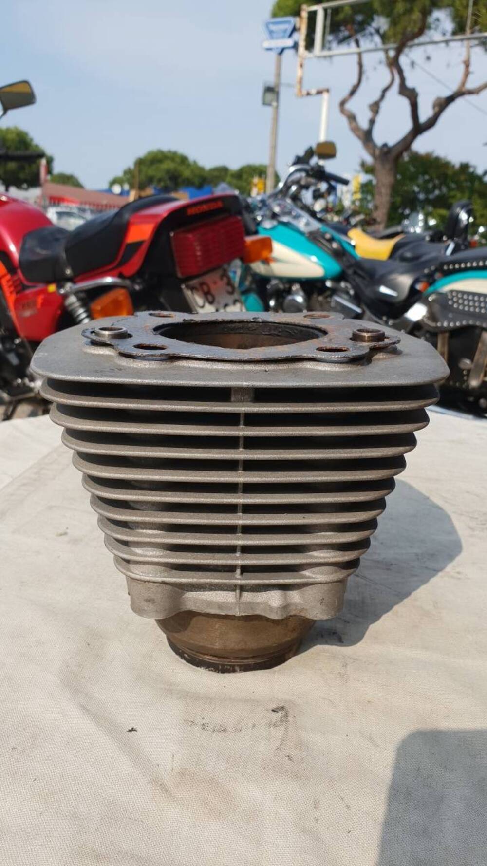 Cilindro e pistone Harley-Davidson Sportster 883 (4)