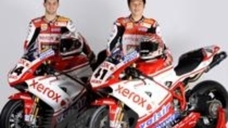 Ducati Xerox Team chiude i due giorni di test al Mugello