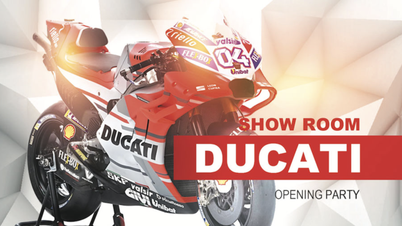 Ducati: Activ Motor apre a Galliate. Festa il 9/10 giugno