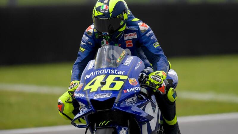MotoGP 2018. Rossi: "Meglio del previsto. Per il momento..."