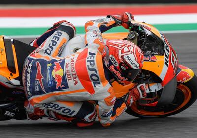 MotoGP 2018. Marquez in testa nelle FP3 al Mugello