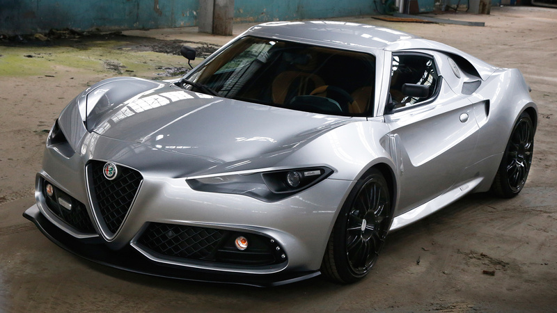 Alfa Romeo 4C Mole Costruzione Artigianale 001 by Up Design [Video]