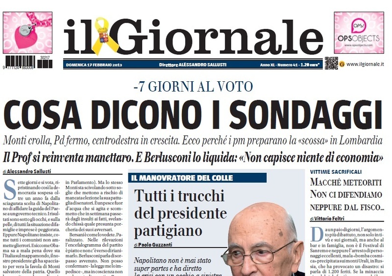 "il Giornale" dedica 4 pagine ai motori
