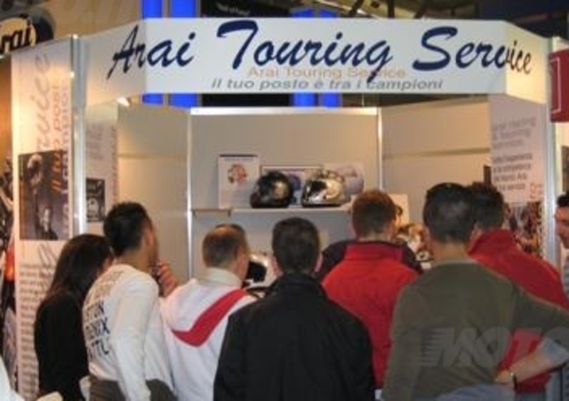 Arai Touring Service all&#039;EICMA