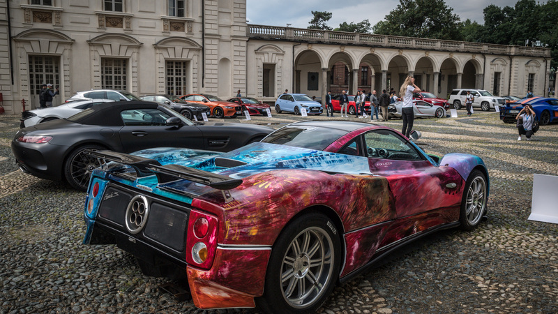 Foglizzo Leather al Salone Auto di Torino con Ferrari GTC4 Azzurra e Touring Sci&agrave;dipersia  [video]