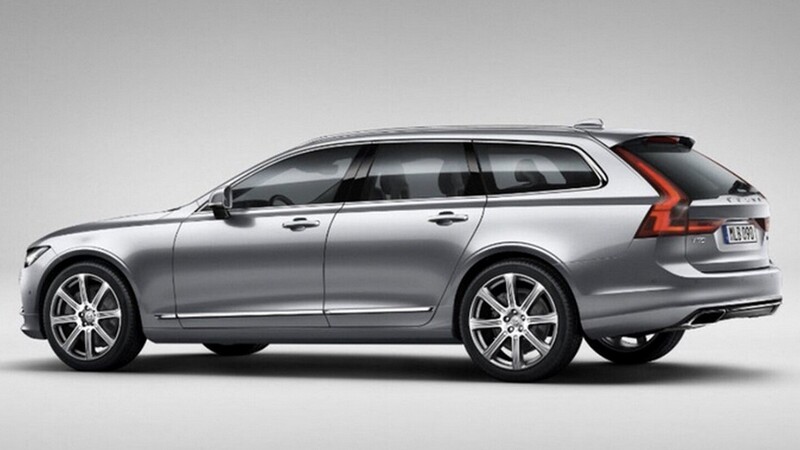 Volvo V90: le prime immagini