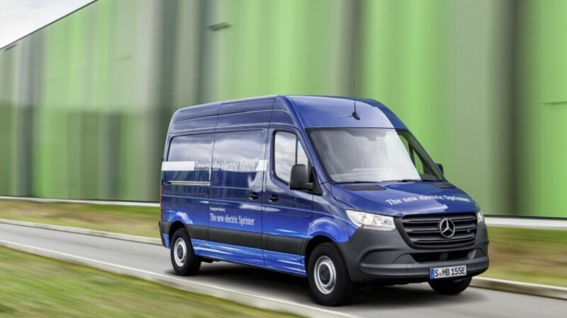 Mercedes-Benz nuovo Sprinter: connesso, interattivo e anche elettrico