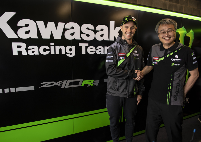 SBK. Rea rinnova con Kawasaki per altri due anni