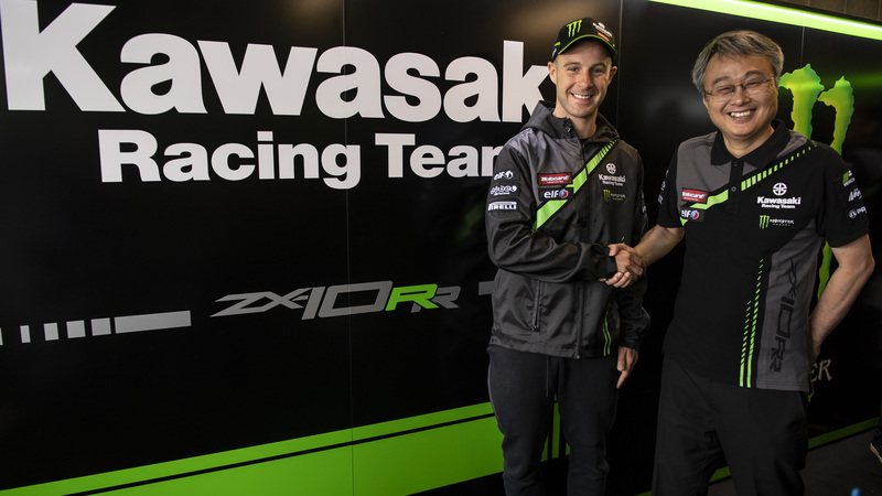 SBK. Rea rinnova con Kawasaki per altri due anni