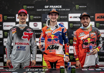 MX 2018, GP di Francia. Le dichiarazioni dal podio