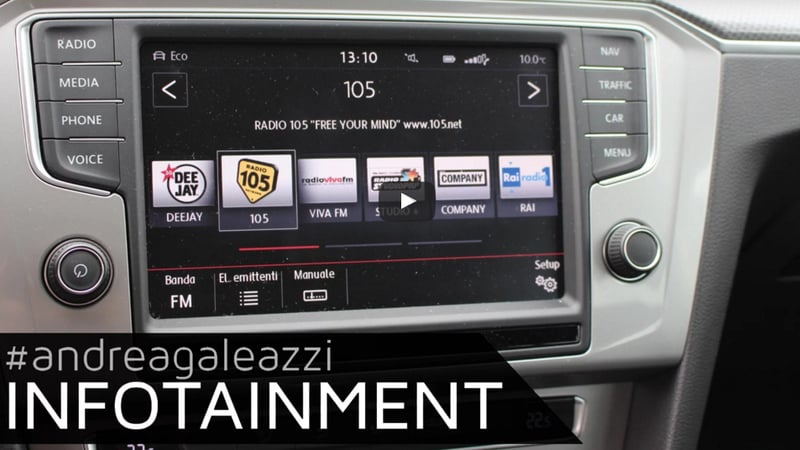  Volkswagen Passat AllTrack: il focus sull&#039;infotainment [Video]